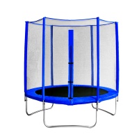 Батут с защитной сеткой "Trampoline 6" диаметр 1,8 м синий