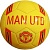 Мяч футбольный "Man Utd", клубный, 3-слоя PVC 1.6, 300 гр, машинная сшивка R18043-2